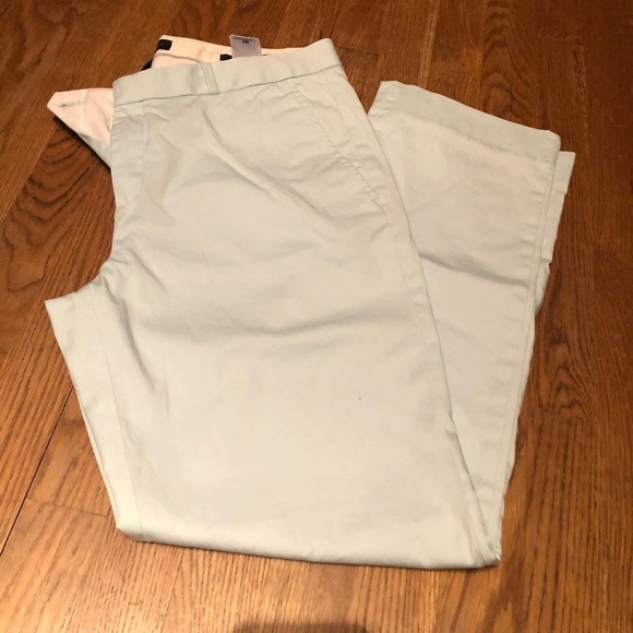 Banana Republic Pants - Banana Republic Ryan Pants Light Blue Petite Size 10 Chinos Casual Chic Coastal